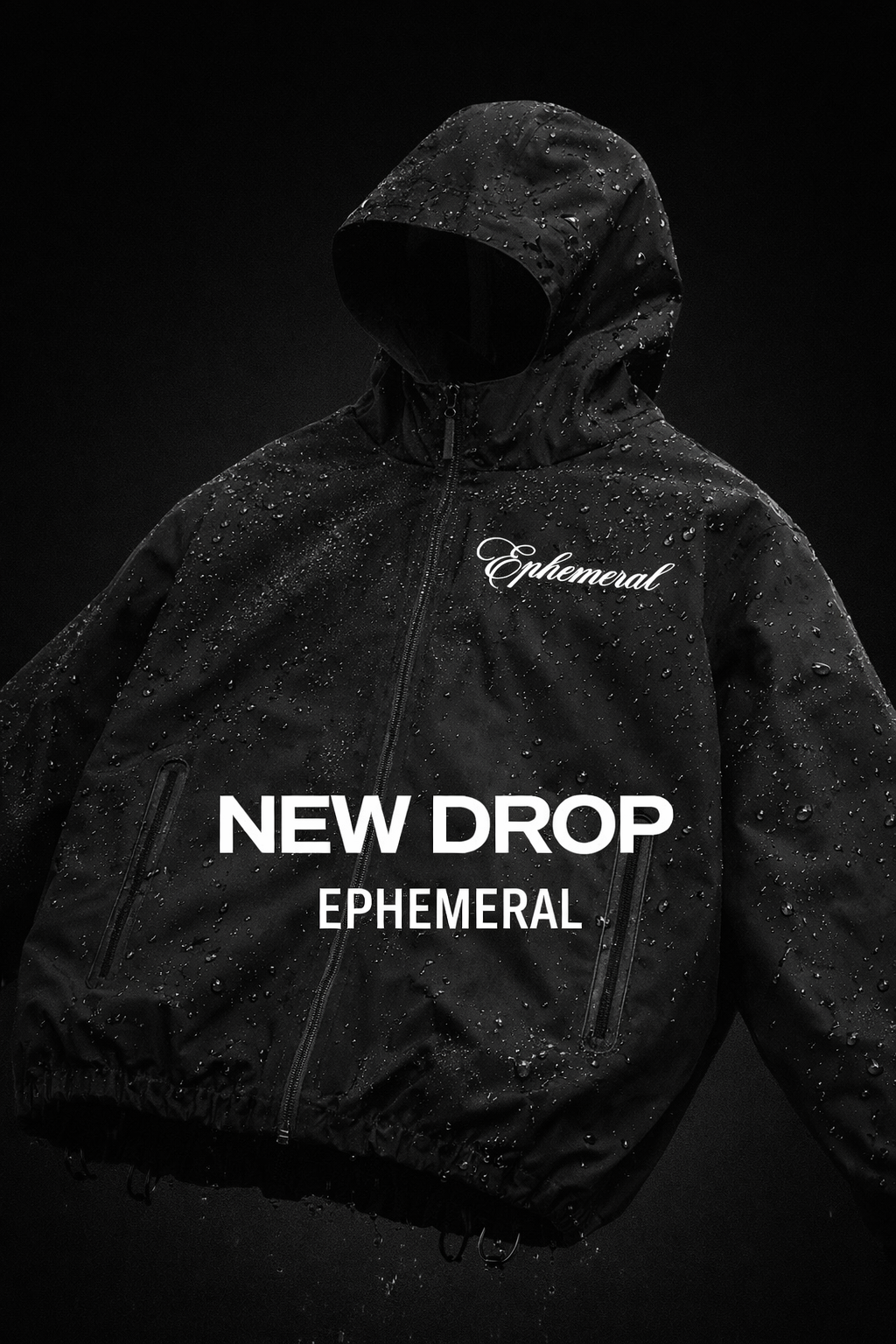 BLACK HYDROMODE WINDBREAKER