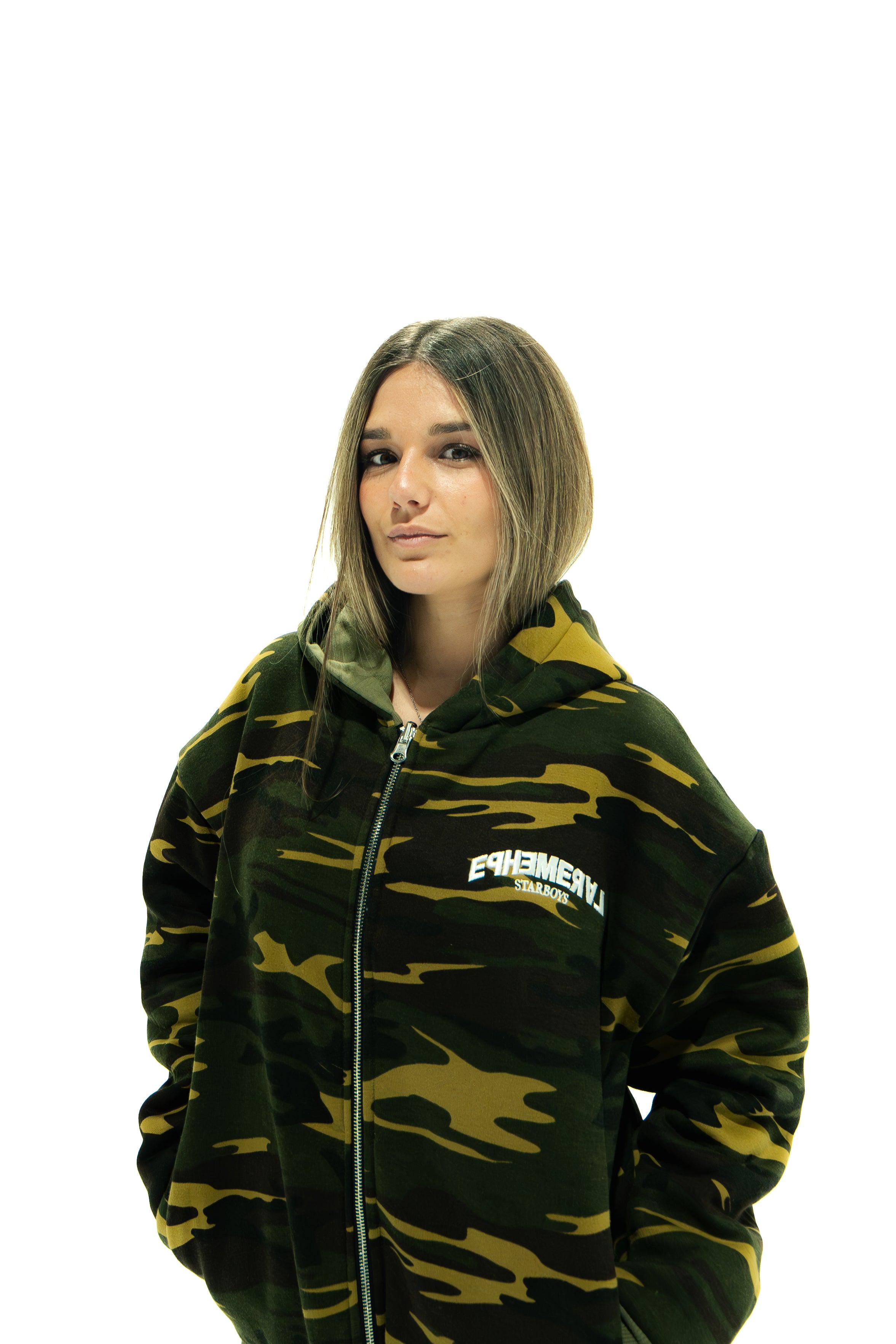 REVERSO CAMO HOODIE